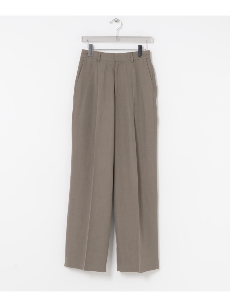 【SALE／50%OFF】new basic WOOL TWILL SLACKS PANTS URBAN RESEARCH アーバンリサーチ ズボン下 余分の物のズボン下 ベージュ 白いこと【RBA_E】【貨物輸送無料】[ Fashion]