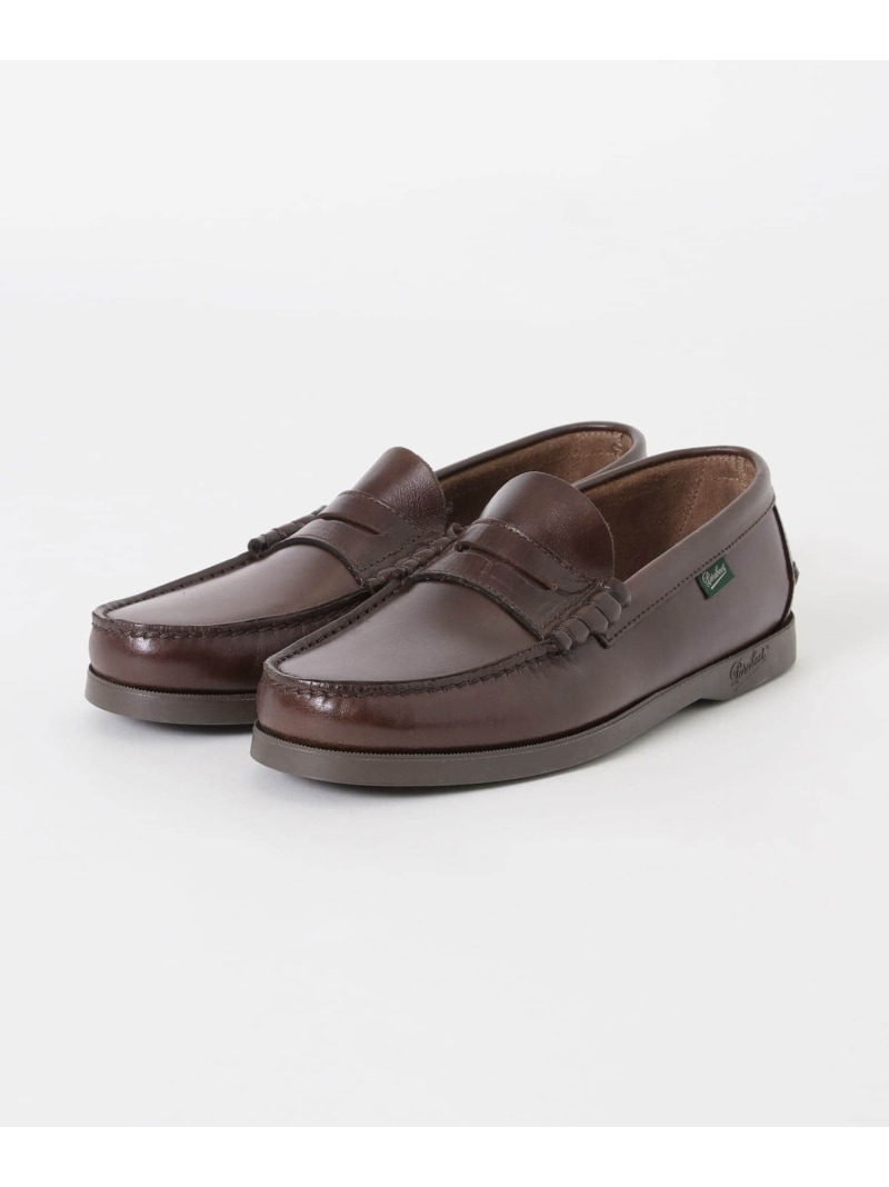 PARABOOT CORAUX URBAN RESEARCH アーバンリサーチ シューズ・靴 余分の物のシューズ・靴 黒いこと 赤銅色【貨物輸送無料】[ Fashion]