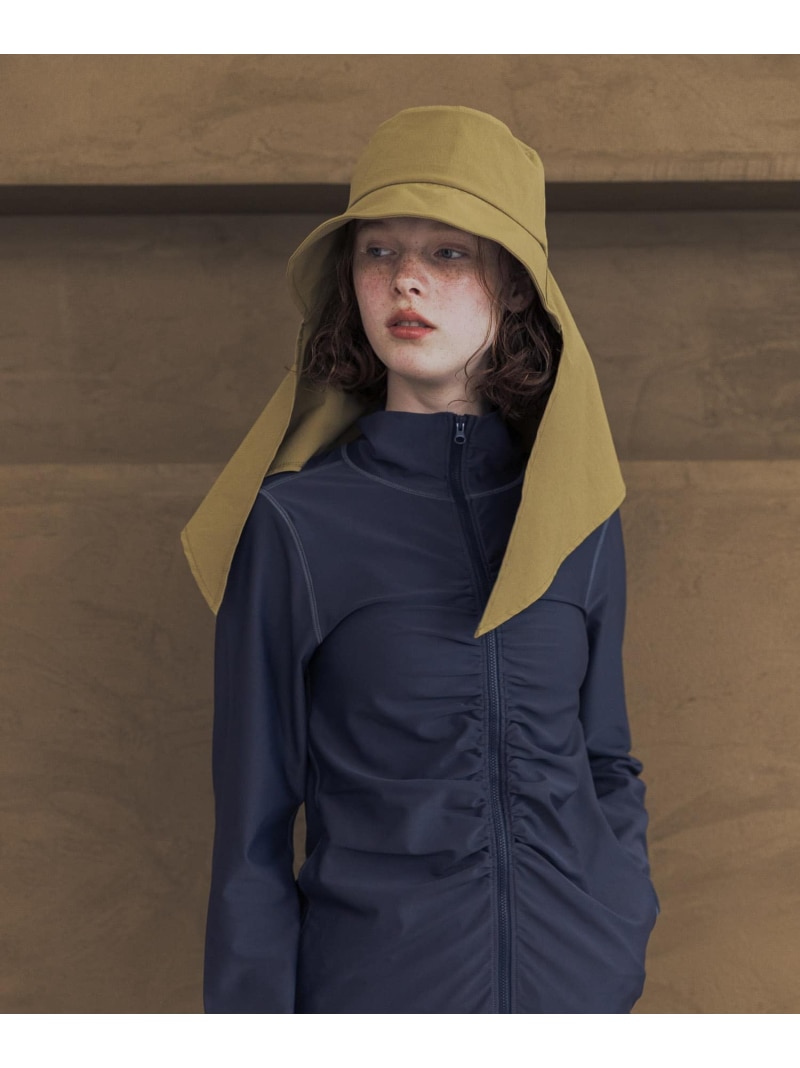 SUN HAT URBAN RESEARCH アーバンリサーチ 帽子 ハット ベージュ ブラック【先行予約】*【送料無料】[ Fashion]