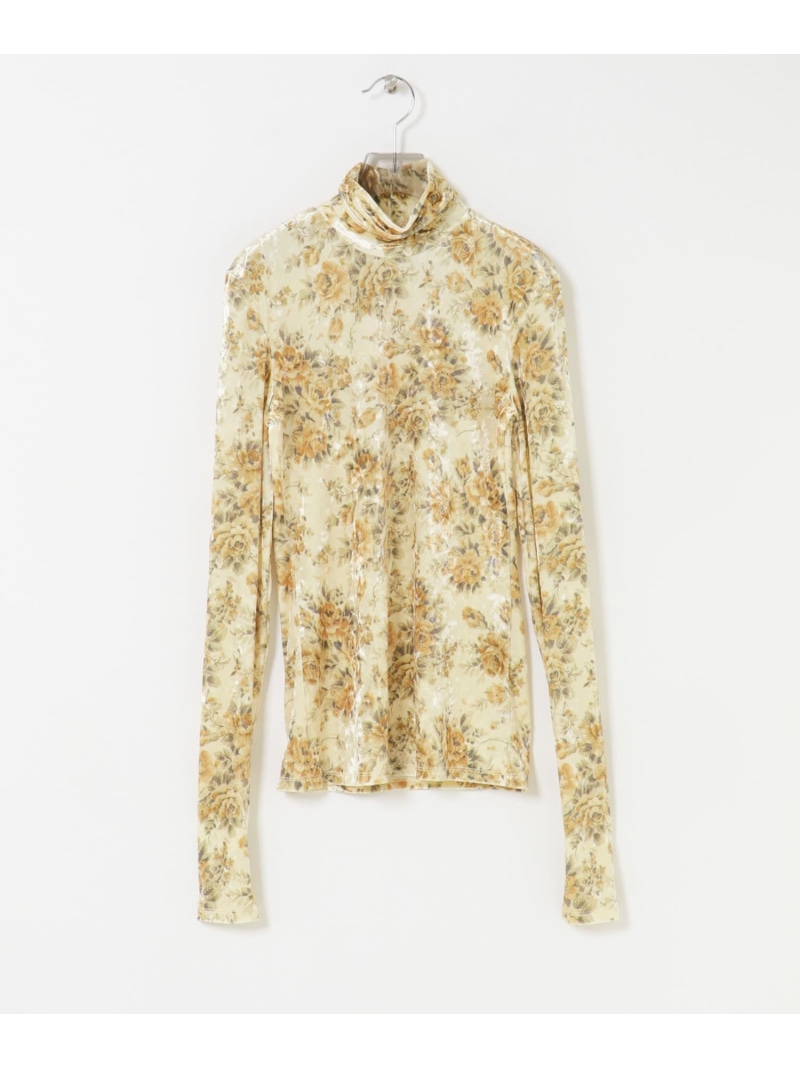 【SALE／40%OFF】GANNI Printed Velour Jersey URBAN RESEARCH アーバンリサーチ トップス カットソー・プルオーバー【RBA_E】【貨物輸送無料】[ Fashion]