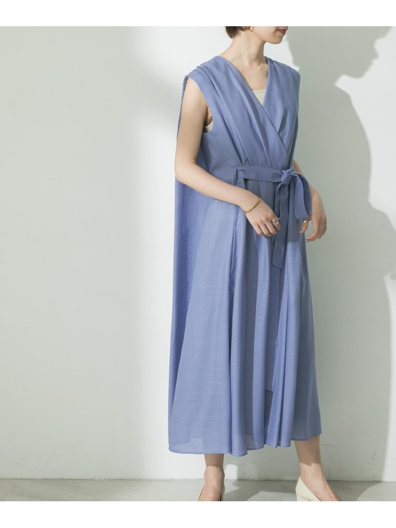 Ur One Pc Ur 0103 レディース Research Urban Urban ワンピース Fashion レディースファッション Urban Celford Research ワンピース Urbanresearch 0226 One Research アーバンリサーチ ブルー アーバンリサーチ リネンライクaラインワンピース ワンピース