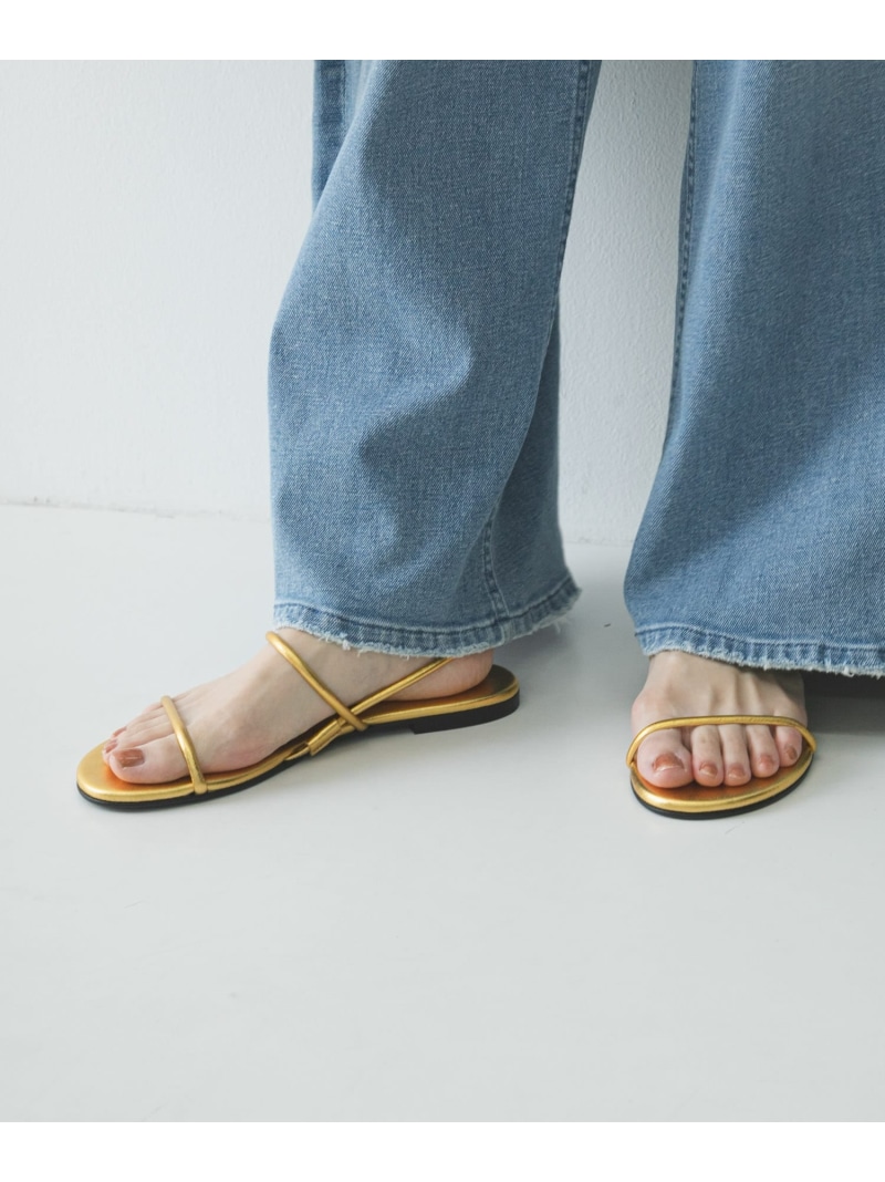 【SALE／60%OFF】LAOCOONTE ALUA Century URBAN RESEARCH アーバンリサーチ シューズ・靴 サンダル ゴールド【RBA_E】【送料無料】[ Fashion]