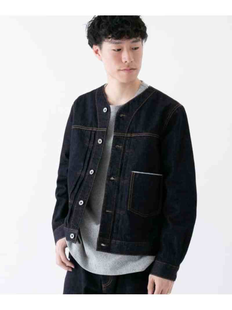 最大12 Offクーポン コート ジャケット Fashion ノーカラーデニムジャケット Rakuten Work ブルー 送料無料 デニムジャケット コート ジャケット ワーク ノット ワーク Work Not Cibaut Com Ar