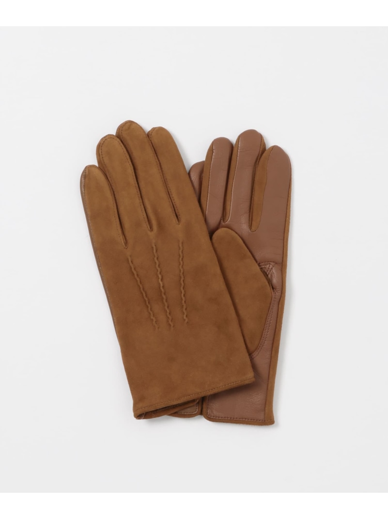 GLOVES TOUCH SUEDE/LAMBSKIN URBAN RESEARCH アーバンリサーチ ファッション雑貨 手袋 ブラック ブラウン【送料無料】[ Fashion]