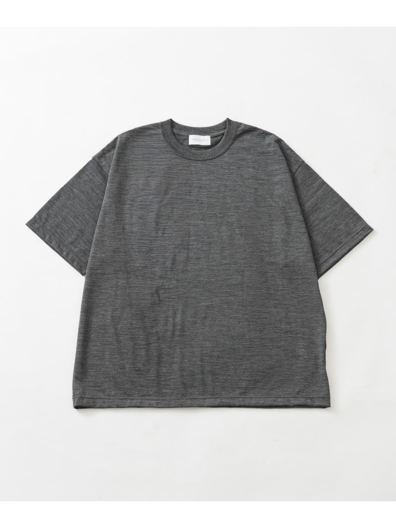 『洗濯可』new basic WASHABLE MERINO WOOL T-SHIRTS URBAN RESEARCH アーバンリサーチ トップス カットソー・Tシャツ グレー ブラック ネイビー【送料無料】[ Fashion]｜URBAN RESEARCH／アーバンリサーチ