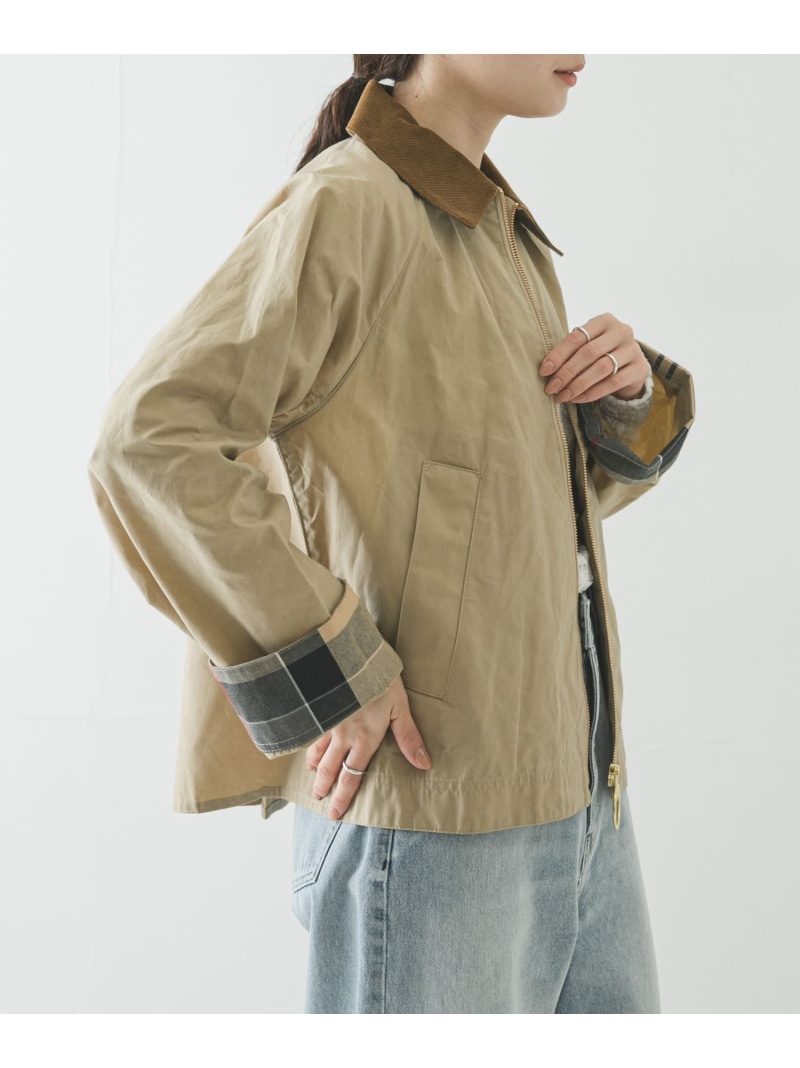 Barbour CATLIN CASUAL JACKET URBAN RESEARCH アーバンリサーチ ジャケット・アウター 余分の物のジャケット・アウター 薄墨色 ベージュ【貨物輸送無料】[ Fashion]