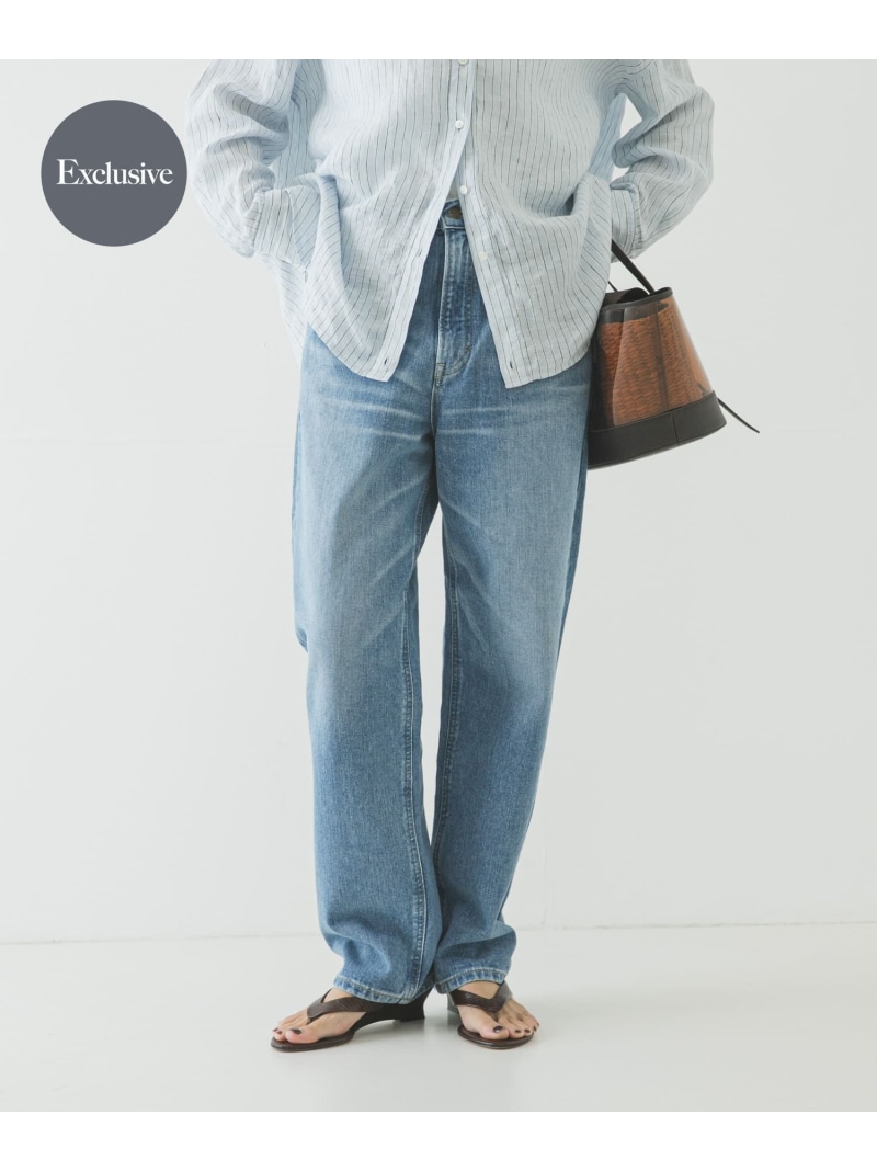 【SALE／40%OFF】『別注』Lee101×URBAN RESEARCH TAPERED JEANS URBAN RESEARCH アーバンリサーチ ズボン下 デニム・ジーンズズボン下 青碧【RBA_E】【貨物輸送無料】[ Fashion]