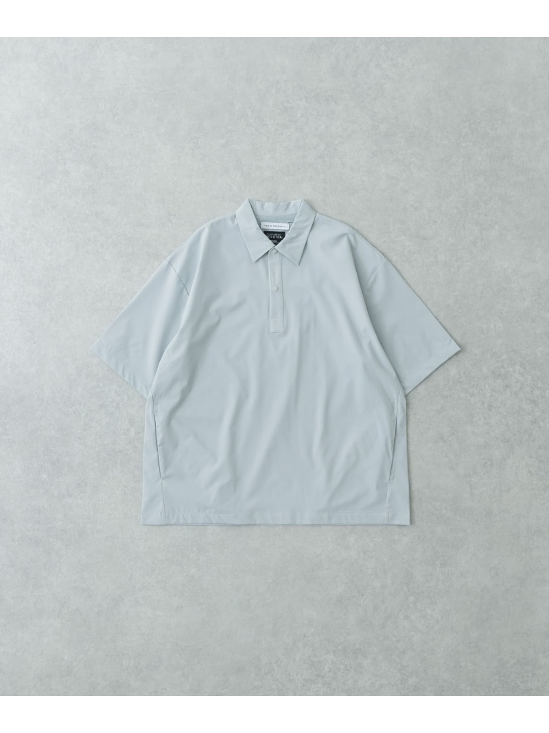 【SALE／50%OFF】『XLサイズあり』『撥水』SOLOTEX STRETCH ポロシャツ URBAN RESEARCH アーバンリサーチ トップス ポロシャツ ブラック グレー ネイビー【RBA_E】【送料無料】[ Fashion]
