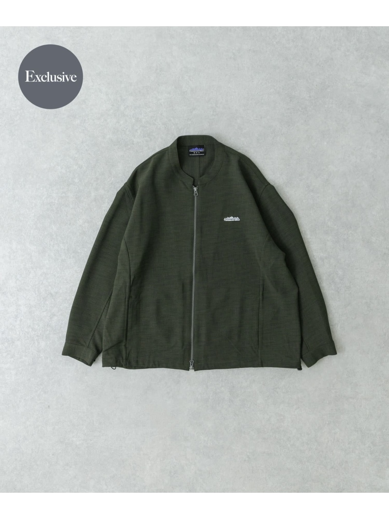 【SALE／60%OFF】『別注』THOUSAND MILE×UR THICK AND THIN BLOUSON URBAN RESEARCH アーバンリサーチ ジャケット・アウター ブルゾン・ジャンパー グレー カーキグリーン ブラック【RBA_E】【送料無料】[ Fashion]
