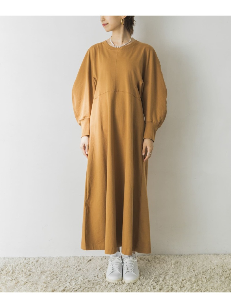 デザインスリーブカットワンピース Urban Research アーバンリサーチ ワンピース ワンピースその他 ブラウン ブルー 送料無料 Rakuten Fashion Littlethaicafe Com