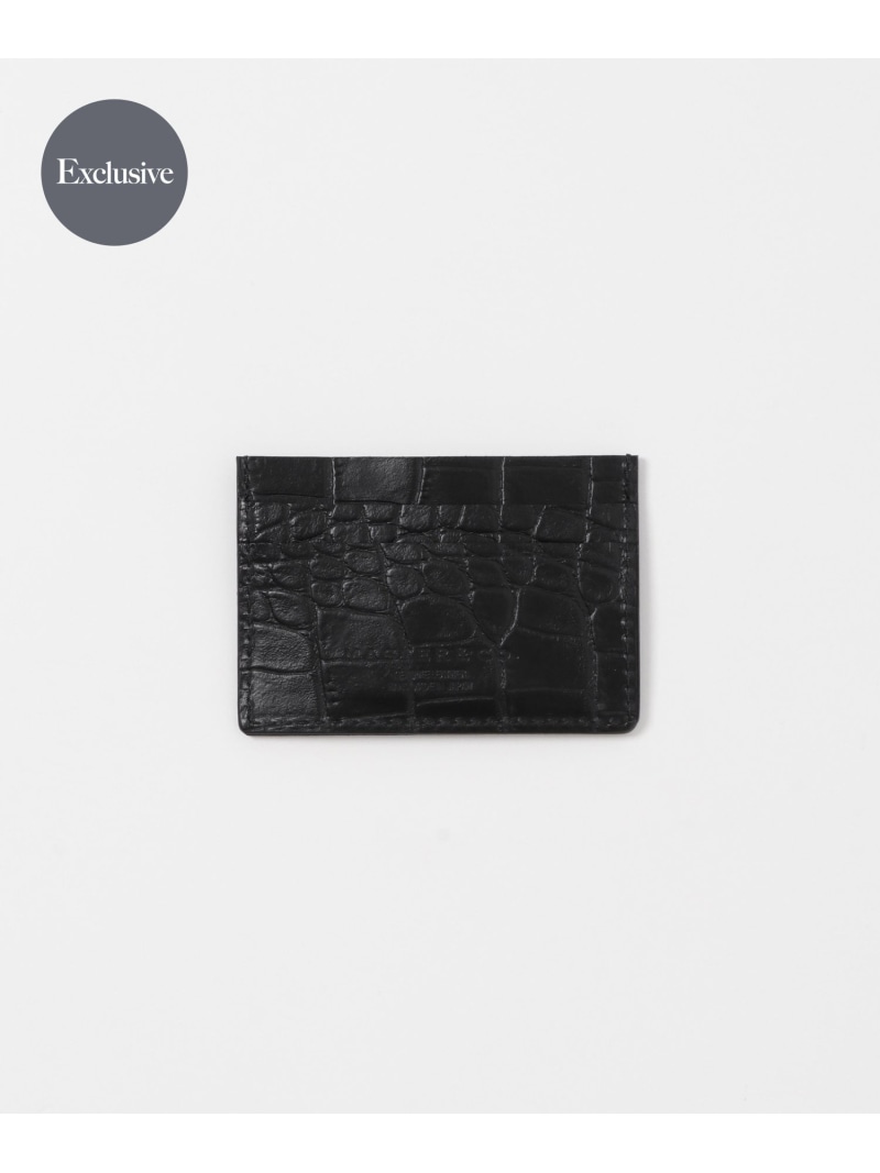 『別注』MASTER&CO×URBAN RESEARCH CARD CASE with BOX URBAN RESEARCH アーバンリサーチ 財布・ポーチ・ケース パスケース・定期入れ ブラック【送料無料】[ Fashion]