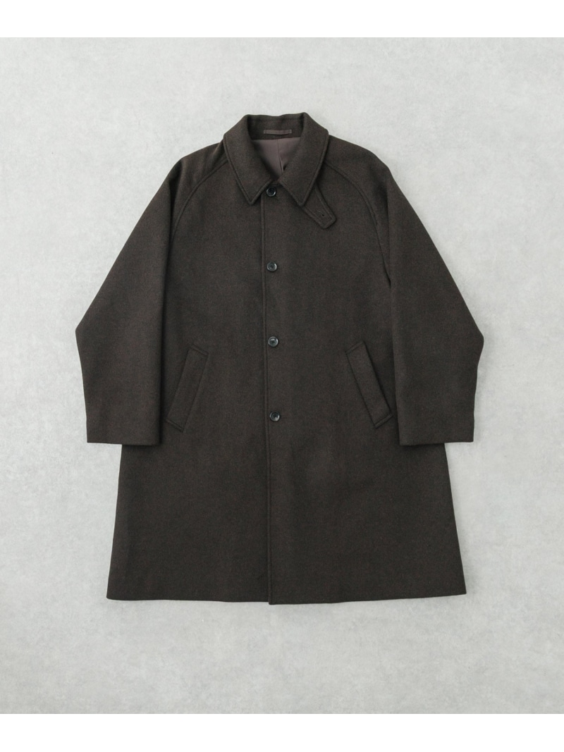 【SALE／55%OFF】WOOL BAL COLLAR COAT URBAN RESEARCH アーバンリサーチ ジャケット・アウター ステンカラーコート ブラウン カーキグリーン ネイビー【RBA_E】【送料無料】[ Fashion]｜URBAN RESEARCH／アーバンリサーチ