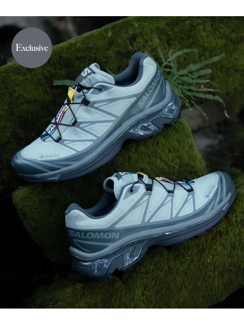 『23-25.5大きさ』SALOMON EXCLUSIVE XT-6 GTX URBAN RESEARCH アーバンリサーチ シューズ・靴 スニーカー 緑であること【貨物輸送無料】[ Fashion]
