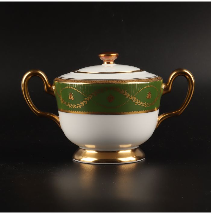 希少 ホーロー セット 金ライン入り シュガーポット 楽天市場】金線シュガーポット・大倉陶園 : 和食器の愉しみ 工芸