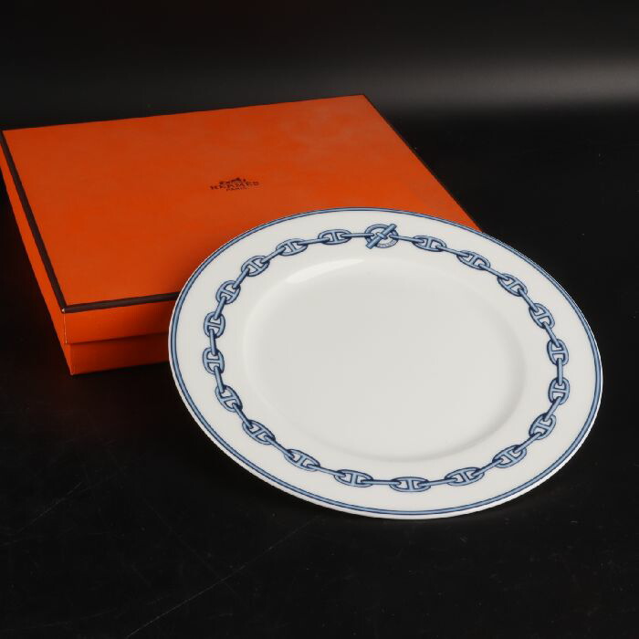 エルメス シェーヌダンクル プレート 大皿 28cm HERMES 楽天市場】エルメス シェーヌダンクル プレート お皿 メンズ