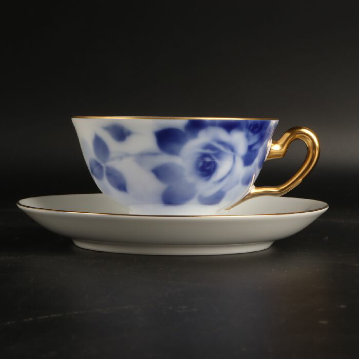 楽天市場】大倉陶園 ローズカップコレクション 第5回「ラ