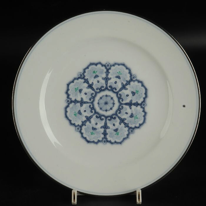 大倉陶園 呉須正倉院 デザート皿19.5cm 47/R-1320|uraart