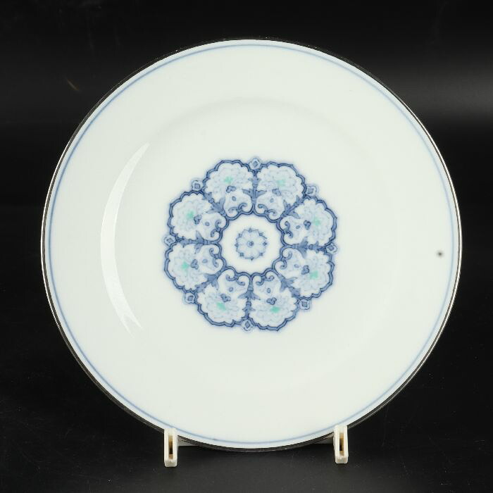 大倉陶園　呉須正倉院 パン皿16.5cm　47/R-1344 8,580円