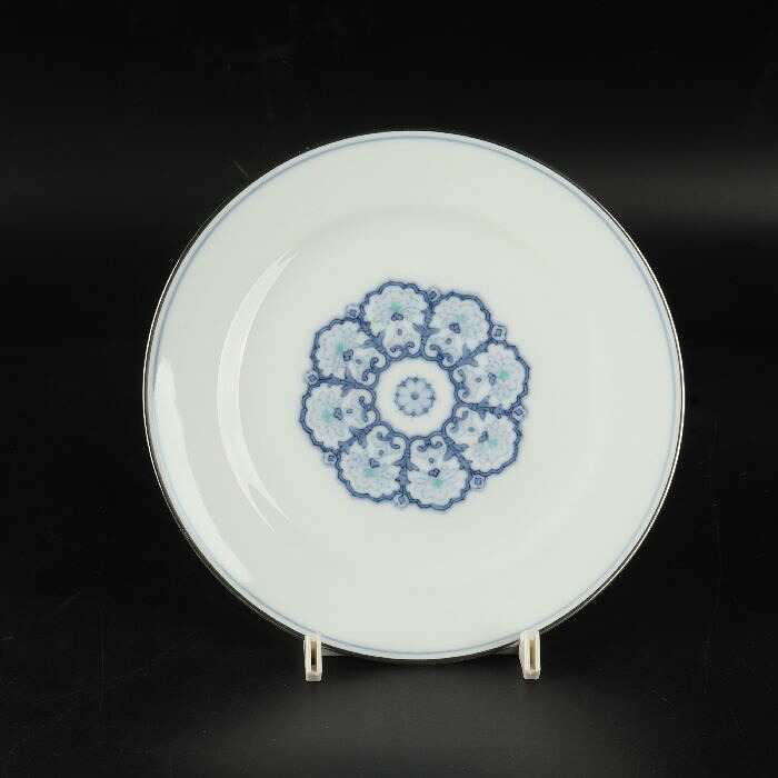 大倉陶園　呉須正倉院 パン皿16.5cm　47/R-1346｜uraart