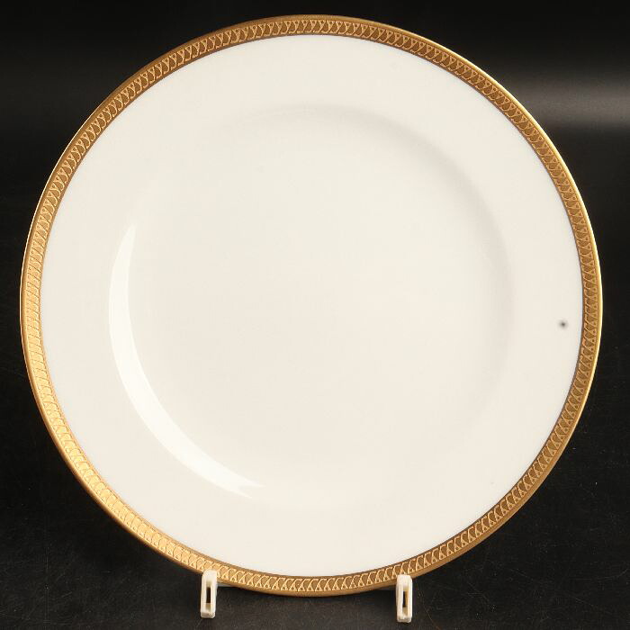 大倉陶園　片葉金蝕ケーキ皿20cm　3/R-2175