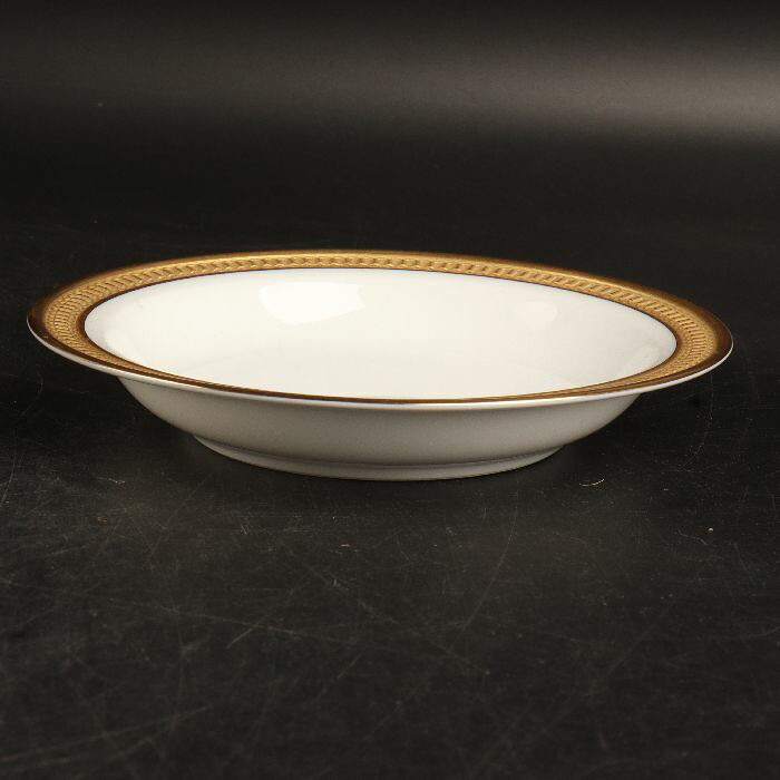 大倉陶園 エンボスクラウン フルーツ皿14cm 25/R-2179