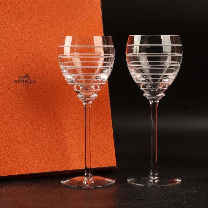 楽天市場】エルメス HERMES ウォーターグラス ワイングラス 280ml ペア