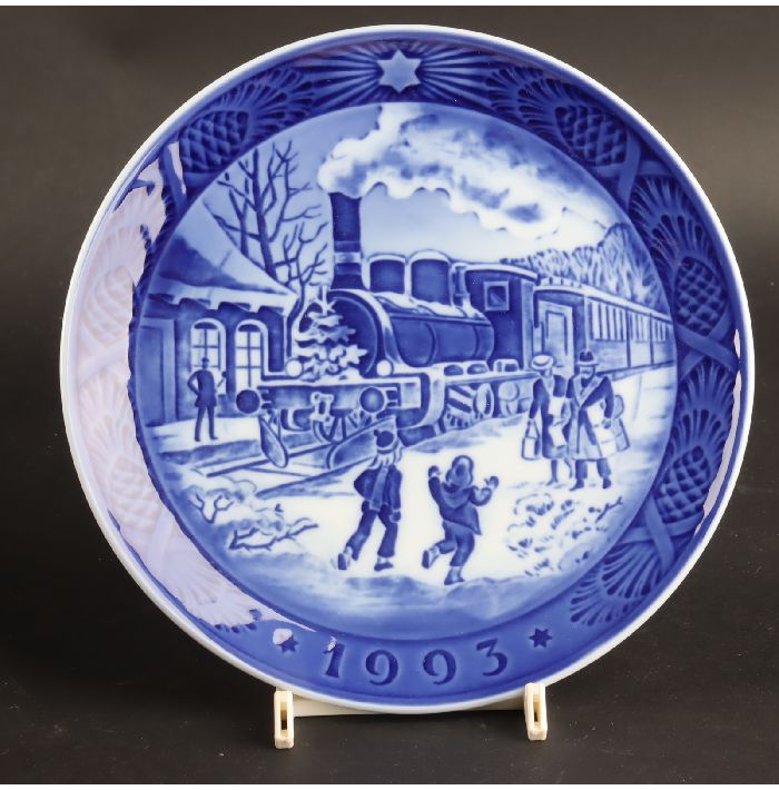 楽天市場】ロイヤルコペンハーゲン イヤープレート 1993年 クリスマス