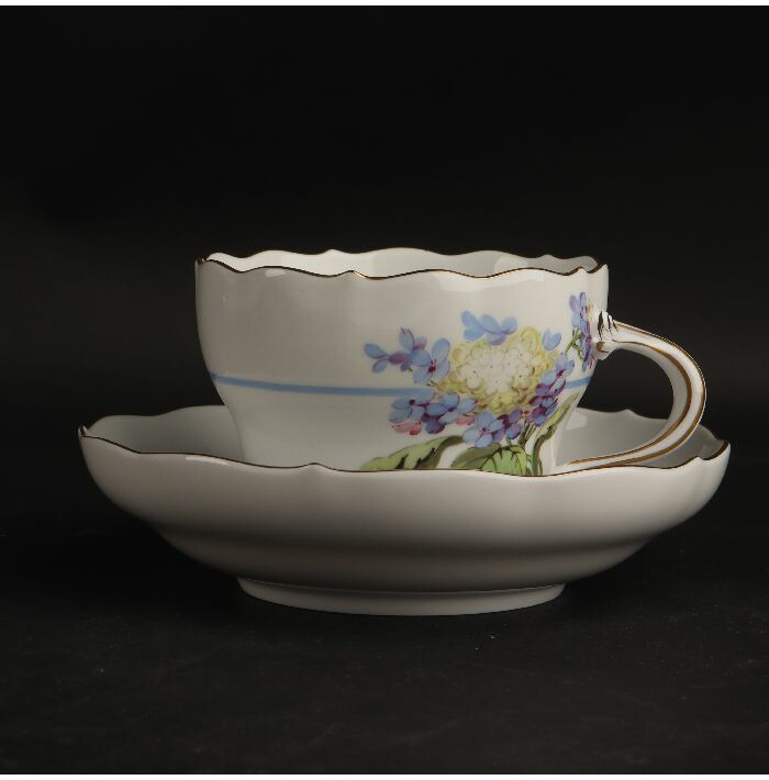 楽天市場】マイセン Meissen 一級品 ピンクローズ カップ＆ソーサー