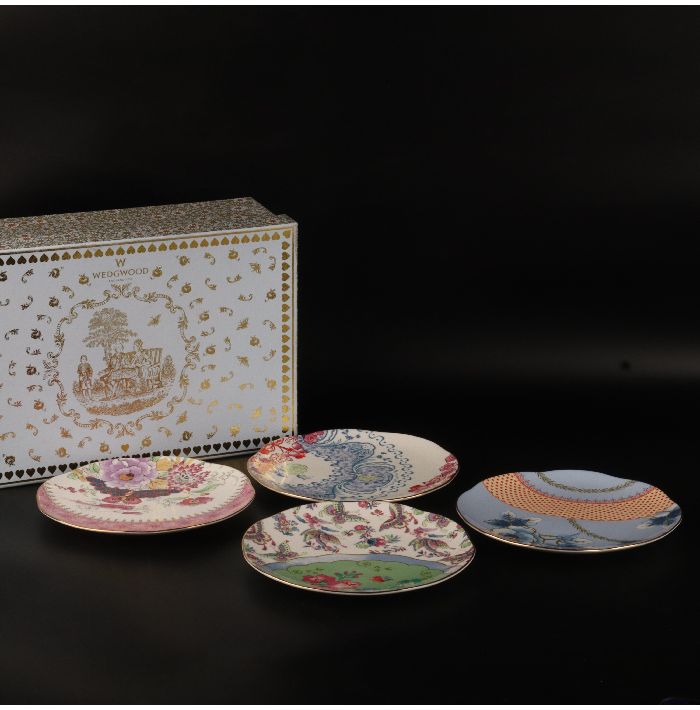 楽天市場】ウェッジウッド バタフライ ブルーム プレート 21cm 4枚(絵