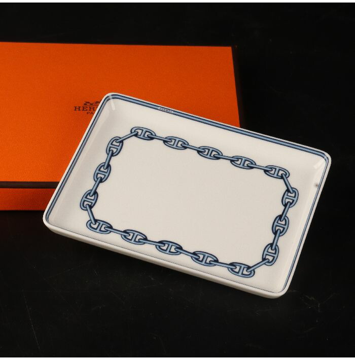 【未使用】エルメス　シェーヌダンクル プラチナ パンプレート ペア 楽天市場】＼店内、新春SALE開催中／ Hermes （エルメス