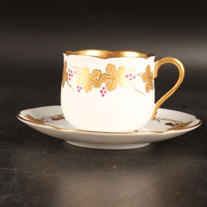 大倉陶器　大倉陶園　ゴールドライン　スープ　ソーサー　2客 大倉陶器 大倉陶園 ゴールドライン スープ ソーサー 2客 大倉陶器大倉