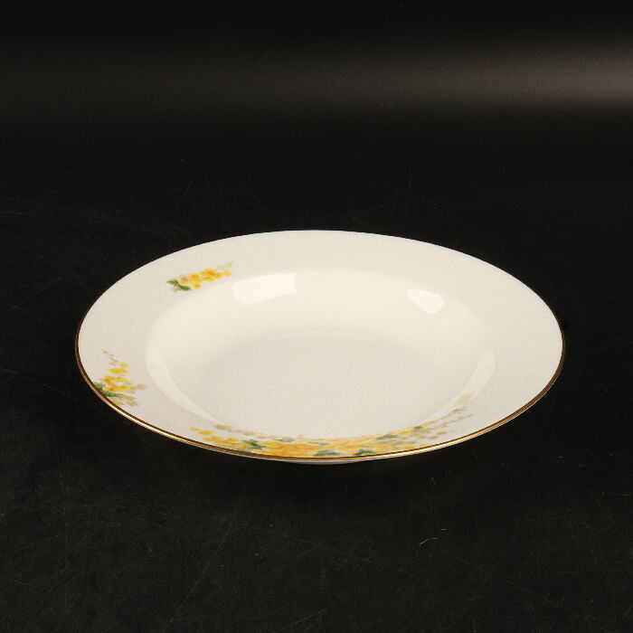 大倉陶園　ミモザスープ皿22.2cm　46/R-1922｜uraart