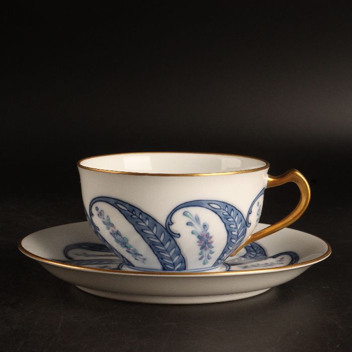 楽天市場】大倉陶園 呉須シルクロードカップ&ソーサー : せともの屋みさ伝