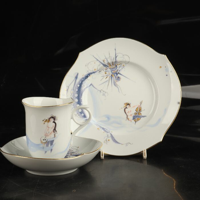 楽天市場】マイセン・メロディードラゴン・704210 18cmプレート・23501