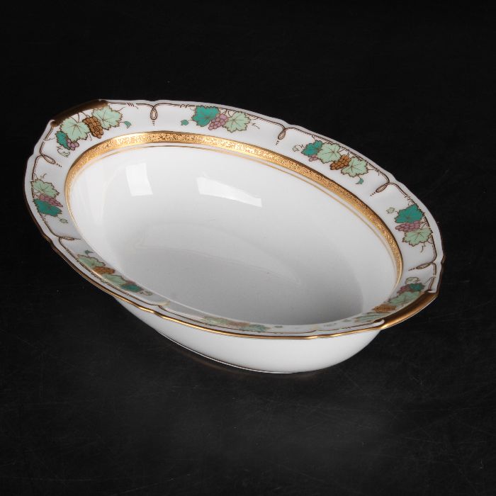 大倉陶園 リミテッドエディション 金蝕葡萄 ベーカーW27.5糎 22/R-2399