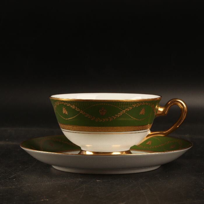 楽天市場】大倉陶園 ナポレオン ティー・コーヒー碗皿 : 食器のみつはた