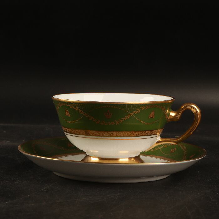 楽天市場】大倉陶園 アレキサンドリーヌ兼用カップ&ソーサー : せと