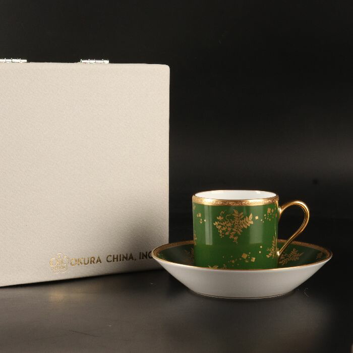 楽天市場】大倉陶園 カラーリングデミタスデミタスカップ&ソーサー