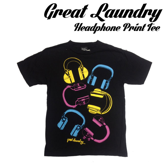 楽天市場】z□ランドリー/LAUNDRY プリントTシャツ【L】青/men's/109