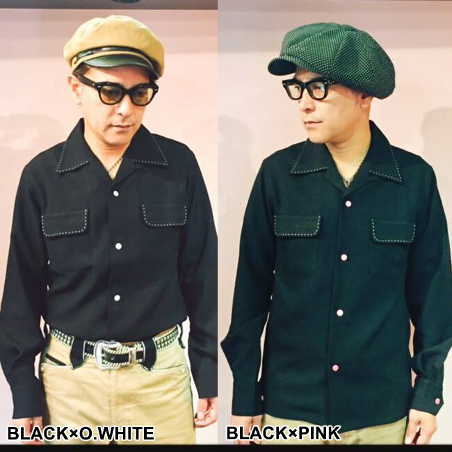 Savoy Clothing 3 50 S 50年代 Fellows3 Good L Open Rockabilly S Shirts アメリカン オープン オープンカラー グッド サボイクロージング サヴォイクロージング シャツ ビンテージ風 ファッション フェローズ ライブ ロカビリー ロック ロングスリーブ 原宿 衣装 長袖