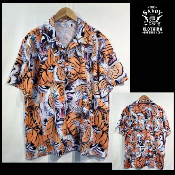 DAIRIKU ダイリク Tiger Open Collar Shirt アロハ DAIRIKU】”Tiger” Open Coller Shirt – ONENESS ONLINE STORE