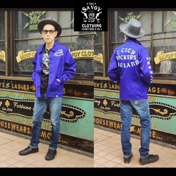 楽天市場】SAVOY CLOTHING Kasuri Switch Rockabilly Sport Jacket