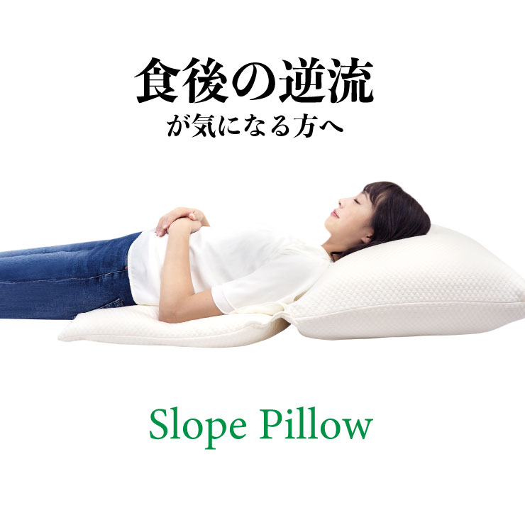 スロープピロー 傾斜枕 テンセル 低反発 つぶわた 綿 クッション｜浦上ふとん店　店 13,024円
