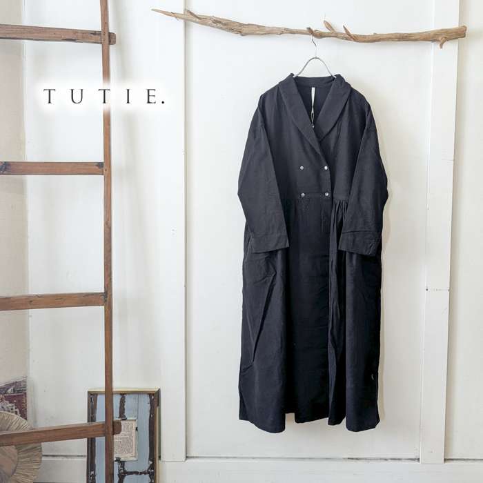 楽天市場】TUTIE ツチエ RINコラボリネンエプロンワンピース
