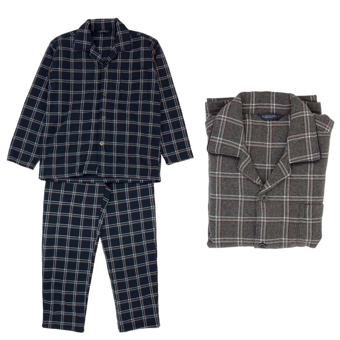 日本製 わたもうふの柔らかパジャマ 全2色 パジャマ 寝間着 寝巻き 前開き メンズ 紳士服 シニア 男性 ネイビー グレー 紺色 灰色 シンプル コットン 無地 介護 入院 播州織 シニアファッション 40代 50代 60代 70代 80代 父の日 お父さん 秋物 冬物 秋冬　fri　p24822 楽天市場】パジャマ 寝間着 寝巻き 前開き メンズ 日本製 わたもうふの