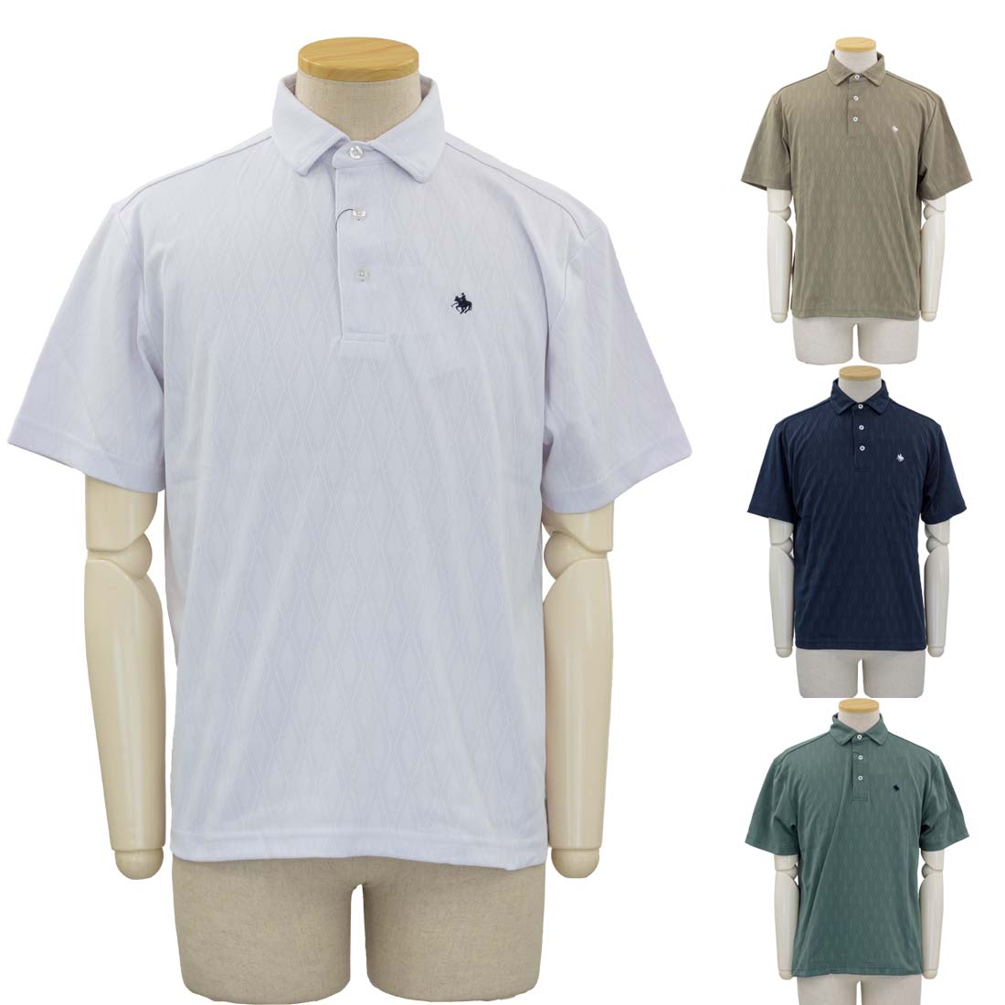 シニアファッション 春夏 トップス POLO BCS 半袖 ポロシャツ 紳士 60代 70代 80代 90代 敬老の日 刺繍 名前 名入れ 高齢者 おしゃれ 普段着 メンズ シニア 男性 紳士服 おじいちゃん お年寄り 介護 施設 デイサービス