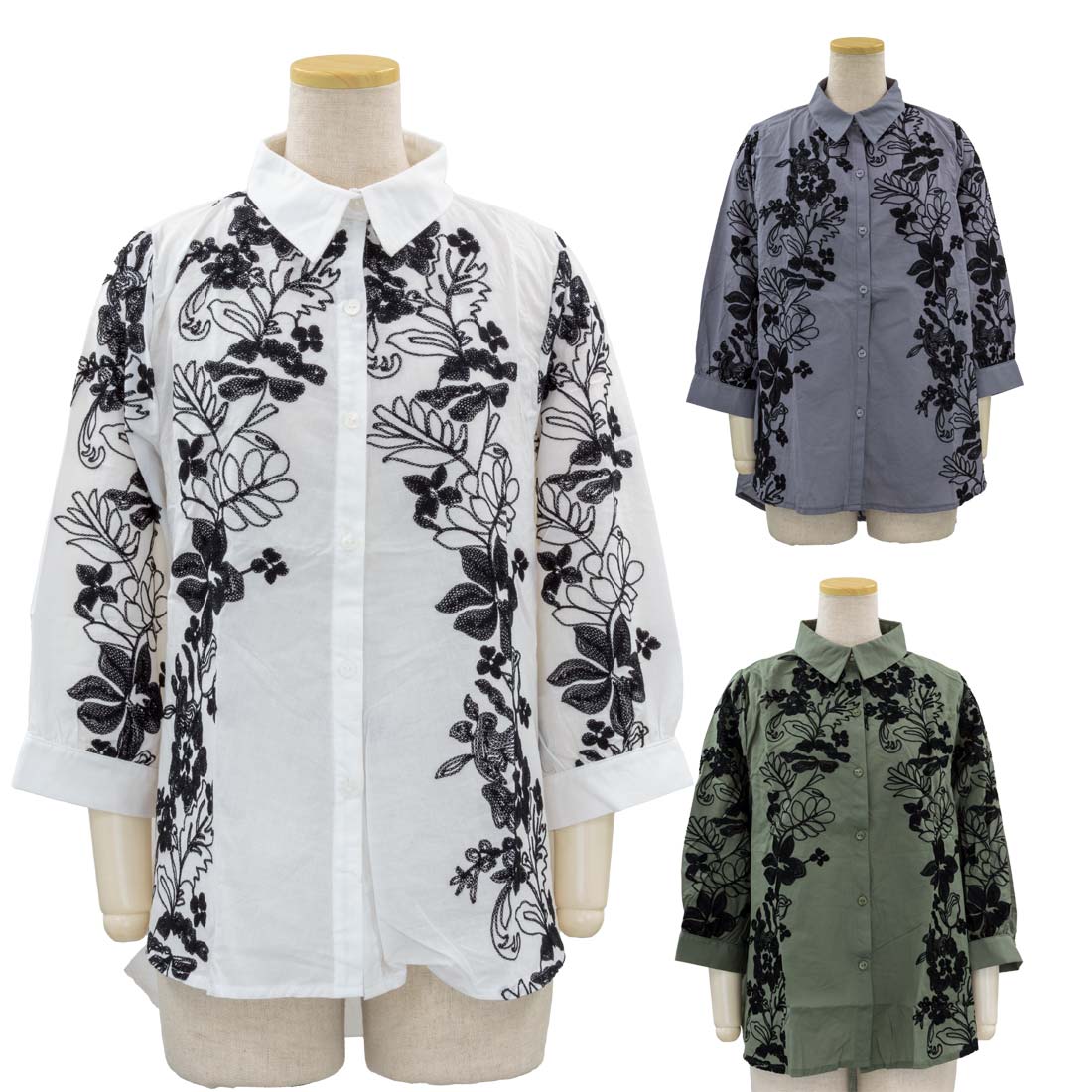 シニアファッション 春夏 7分袖 綿麻混 カットソー Tシャツ 日本製 トップス 婦人 ギフト婦人服 高齢者 服装 レディース 70代 80代 90代 シニアファッション 春夏 7分袖 綿麻混 カットソー Tシャツ 日本