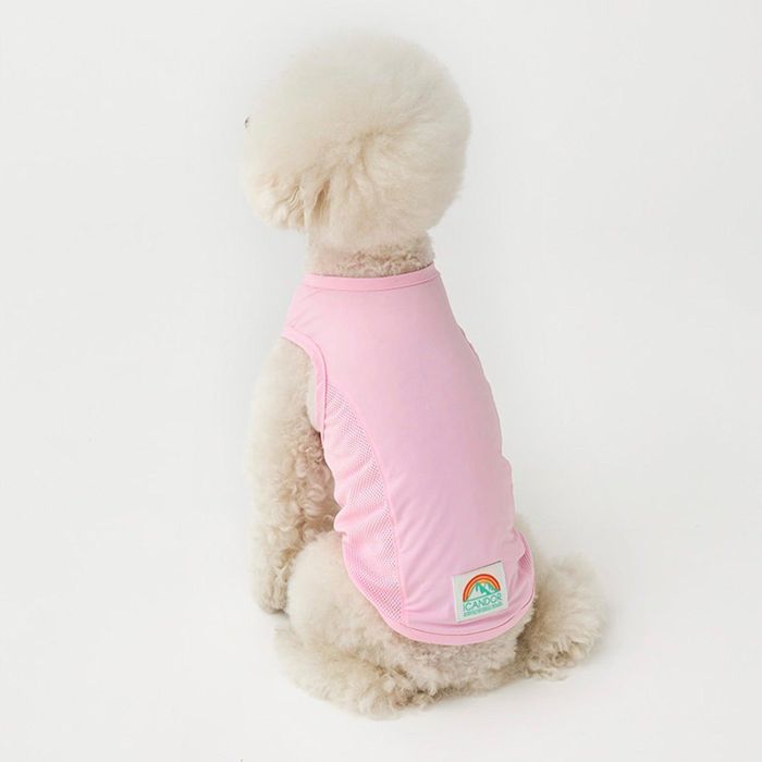 【楽天市場】※予約販売【iCANDOR】OCEAN COOLING VEST（SOFT PINK） 犬用品 ドッググッズ 犬服 犬の服 ドッグ