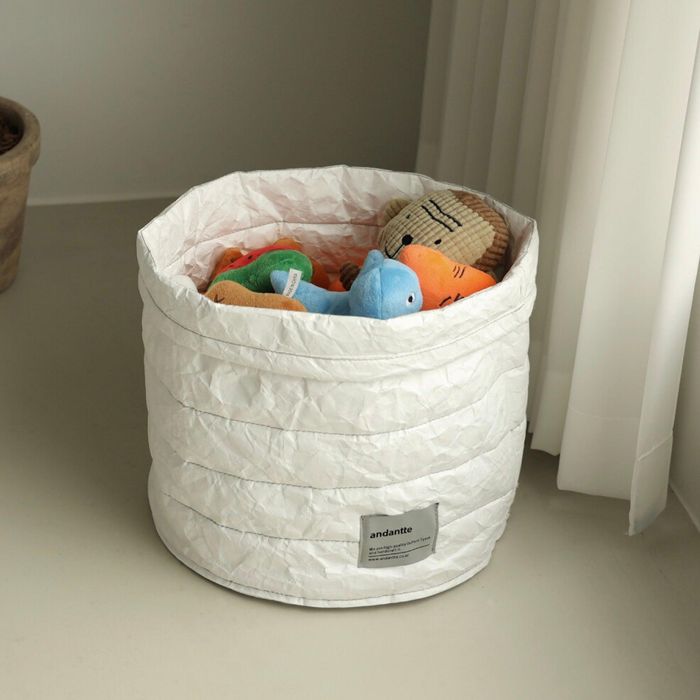 即納【andantte】Tyvek Basket 300 韓国  犬装置  ドッググッズ  手あそび  手あそび入れ  犬の手あそび  犬手あそび  知育手あそび  愛玩動物装置  愛玩動物グッズ