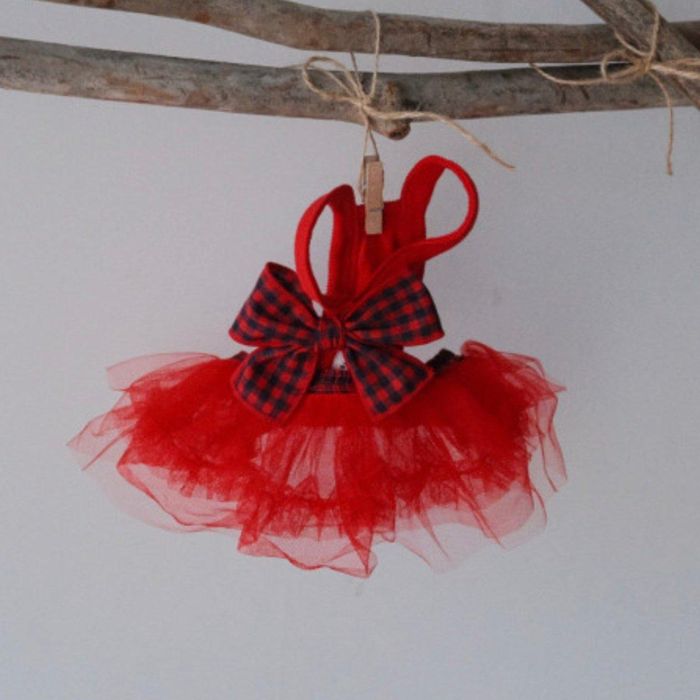 即納【BeBe Breath】Losa tutu（True Red ） 韓国 犬用品 ドッググッズ Tシャツ スリーブレス ドッグウェア 犬服 犬の服 小型犬 小型犬服